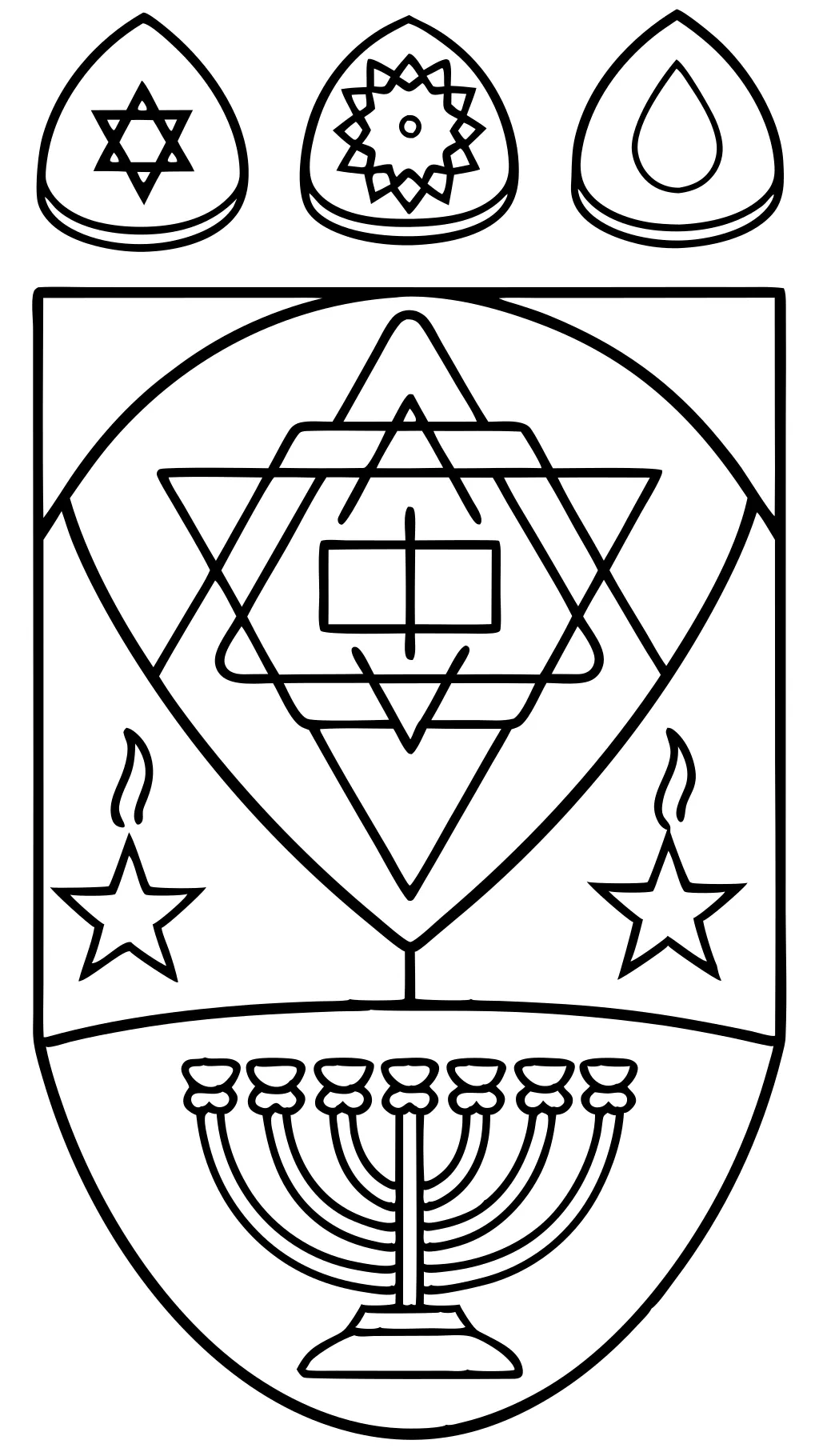 jewish coloring pages